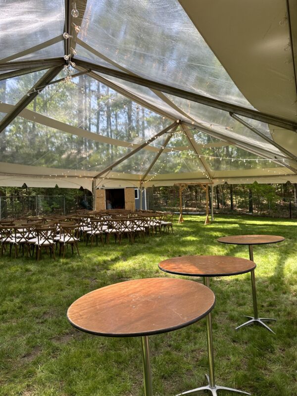 30'x60'x7' Clear Keder Frame Tent