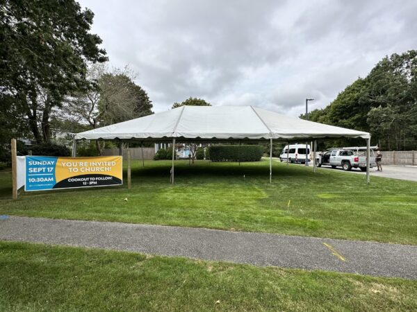 30'x75'x7' Keder Frame Tent