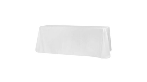 Tablecloth for 8' Banquet Table