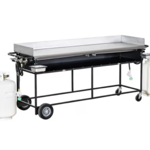 4' Propane Grill w/ Griddle Topper Kit