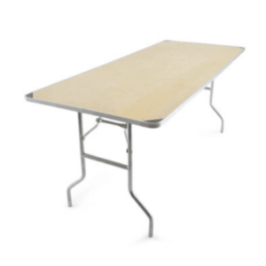 6' Banquet table