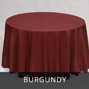 Burgundy Polyester