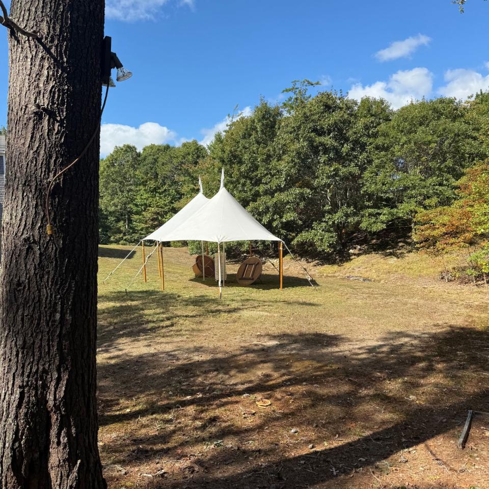 20'X27'X7' Sailcloth Tent