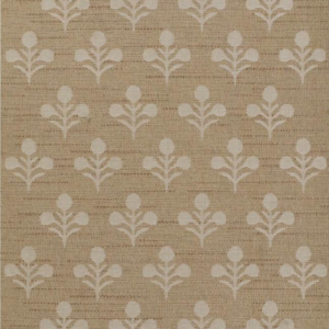 8'x10' Neutral Floral Rug