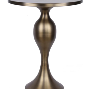 Iron Top End Table