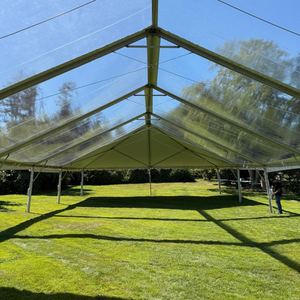 40'X80'X7' Clear Keder Tent