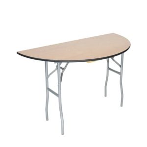 60" Half Round Table