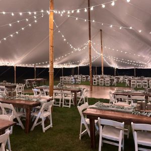 44'x103'x7' Sailcloth tent 1pc