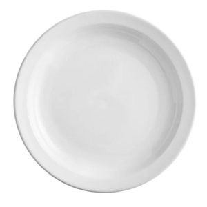 Solid White 10 1/2" Dinner Plate