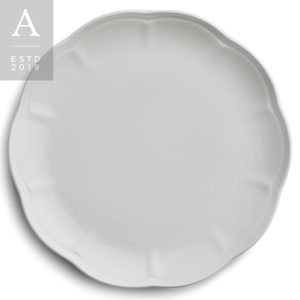 Eleanor White Dinner Plate