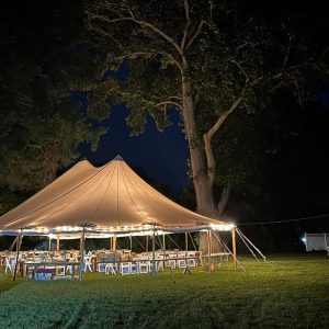 44'x83'x7' Sailcloth tent 1pc