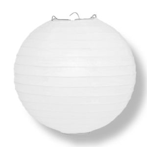 10" White Paper Lantern