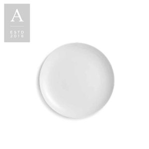 Iris White B&B Plate